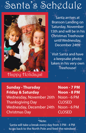 Santa Schedule