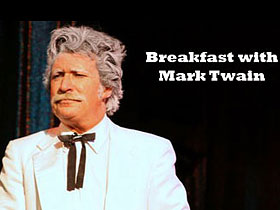 Breakfast with Mark Twain in Branson, MO