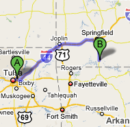 Springfield-Branson National Airport to Branson, Missouri