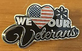 Walmart Tribute to Veterans Pin