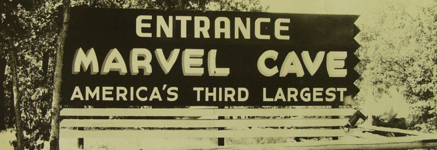 Marvel Cave Sign