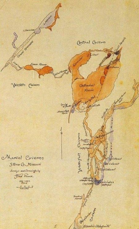 Mappa delle grotte Marvel