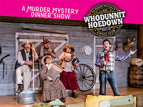 WhoDunnit Hoedown Murder Mystery Dinner Show in Branson, MO